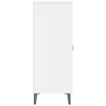 vidaXL Dulap, alb extralucios, 69,5x34x90 cm, lemn compozit