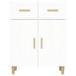 vidaXL Servantă, alb, 69,5x34x89 cm, lemn prelucrat vidaXL Servantă, alb, 69,5x34x89 cm, lemn prelucrat