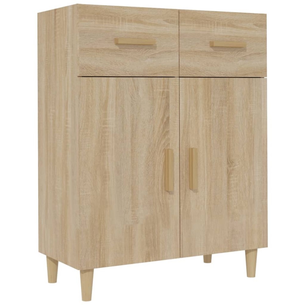 vidaXL Servantă, stejar sonoma, 69,5x34x90 cm, lemn prelucrat
