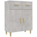 vidaXL Măsuță de cafea, gri beton, 69,5x34x89 cm, lemn prelucrat vidaXL Măsuță de cafea, gri beton, 69,5x34x89 cm, lemn prelucrat