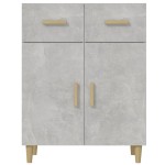 vidaXL Măsuță de cafea, gri beton, 69,5x34x89 cm, lemn prelucrat vidaXL Măsuță de cafea, gri beton, 69,5x34x89 cm, lemn prelucrat