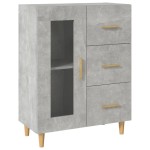 vidaXL Dulap, gri beton, 69,5x34x90 cm, lemn compozit vidaXL Dulap, gri beton, 69,5x34x90 cm, lemn compozit