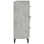 vidaXL Dulap, gri beton, 69,5x34x90 cm, lemn compozit vidaXL Dulap, gri beton, 69,5x34x90 cm, lemn compozit