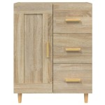 vidaXL Dulap, stejar sonoma, 69,5x34x90 cm, lemn compozit