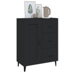 vidaXL Dulap, negru, 69,5x34x90 cm, lemn prelucrat vidaXL Dulap, negru, 69,5x34x90 cm, lemn prelucrat