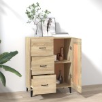 vidaXL Dulap, stejar sonoma, 69,5x34x90 cm, lemn compozit