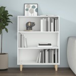vidaXL Servantă, alb, 69,5x34x90 cm, lemn prelucrat
