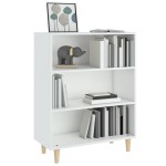 vidaXL Servantă, alb, 69,5x34x90 cm, lemn prelucrat