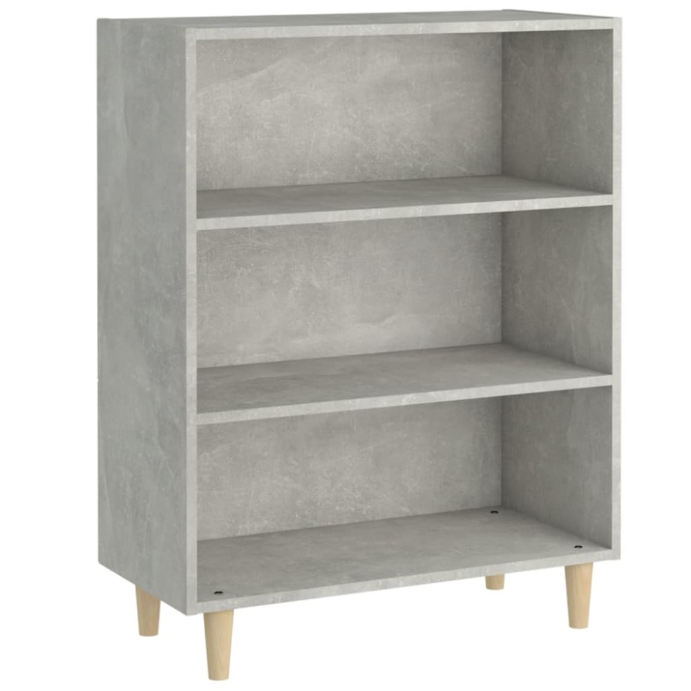 vidaXL Măsuță de cafea, gri beton, 69,5x32,5x90 cm, lemn prelucrat