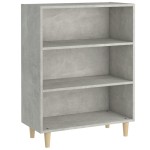vidaXL Măsuță de cafea, gri beton, 69,5x32,5x90 cm, lemn prelucrat vidaXL Măsuță de cafea, gri beton, 69,5x32,5x90 cm, lemn prelucrat