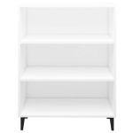 vidaXL Servantă, alb, 69,5x32,5x90 cm, lemn prelucrat