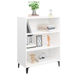 vidaXL Servantă, alb, 69,5x32,5x90 cm, lemn prelucrat