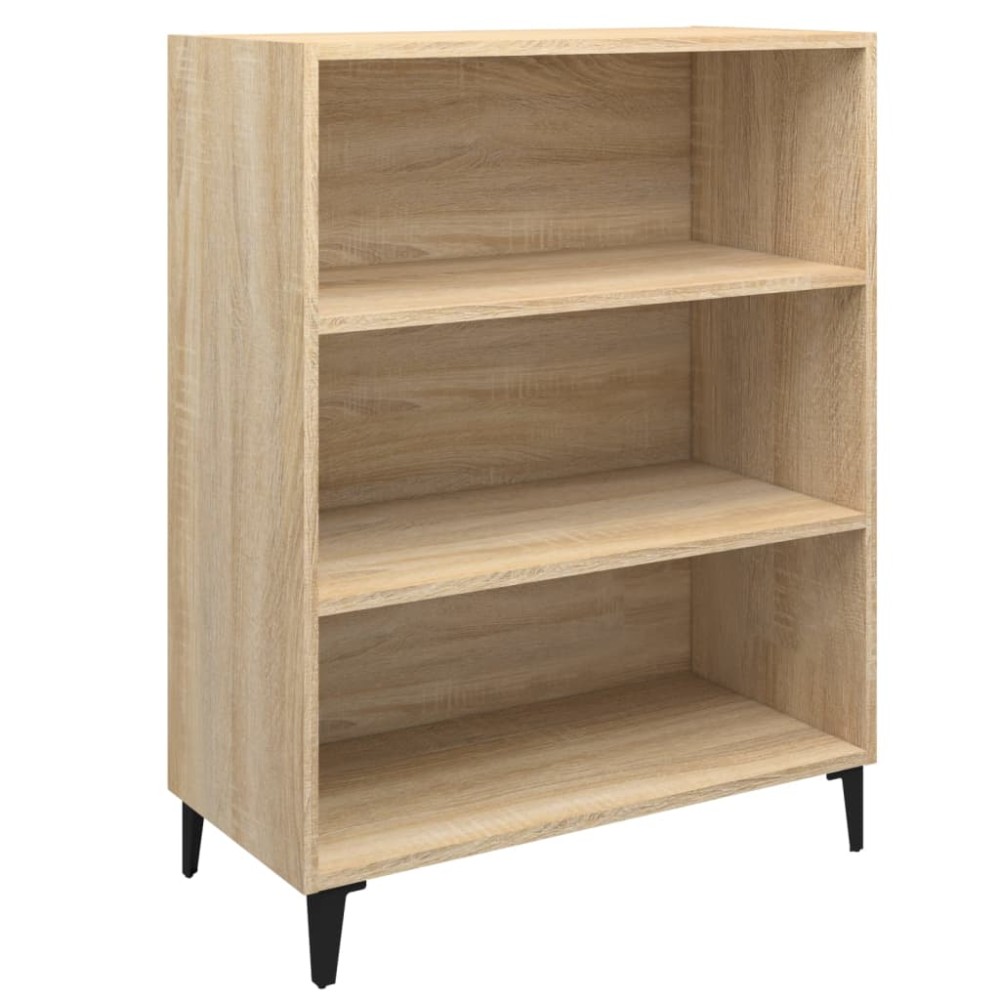 vidaXL Servantă, stejar sonoma, 69,5x32,5x90 cm, lemn prelucrat