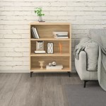 vidaXL Servantă, stejar sonoma, 69,5x32,5x90 cm, lemn prelucrat