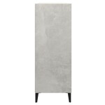 vidaXL Măsuță de cafea, gri beton, 69,5x32,5x90 cm, lemn prelucrat vidaXL Măsuță de cafea, gri beton, 69,5x32,5x90 cm, lemn prelucrat