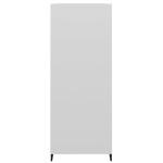 vidaXL Servantă, alb extralucios, 69,5x34x90 cm, lemn prelucrat