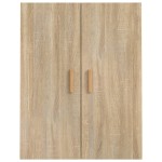vidaXL Dulap de perete suspendat, stejar sonoma, 69,5x34x90 cm