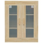 vidaXL Dulap de perete suspendat, stejar sonoma, 69,5x34x90 cm