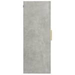vidaXL Dulap de perete suspendat, gri beton, 69,5x34x90 cm vidaXL Dulap de perete suspendat, gri beton, 69,5x34x90 cm