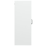 vidaXL Dulap de perete suspendat, alb, 69,5x34x90 cm