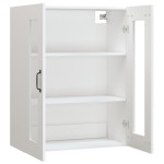 vidaXL Dulap de perete suspendat, alb, 69,5x34x90 cm