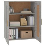 vidaXL Dulap de perete, gri beton, 69,5x32,5x90 cm, lemn prelucrat vidaXL Dulap de perete, gri beton, 69,5x32,5x90 cm, lemn prelucrat