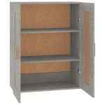 vidaXL Dulap de perete, gri beton, 69,5x32,5x90 cm, lemn prelucrat vidaXL Dulap de perete, gri beton, 69,5x32,5x90 cm, lemn prelucrat