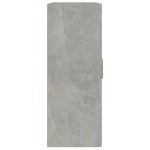 vidaXL Dulap de perete, gri beton, 69,5x32,5x90 cm, lemn prelucrat vidaXL Dulap de perete, gri beton, 69,5x32,5x90 cm, lemn prelucrat