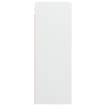 vidaXL Dulap de perete suspendat, alb, 69,5x32,5x90 cm vidaXL Dulap de perete suspendat, alb, 69,5x32,5x90 cm