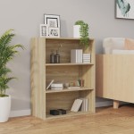vidaXL Dulap de perete suspendat, stejar sonoma, 69,5x32,5x90 cm