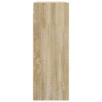 vidaXL Dulap de perete suspendat, stejar sonoma, 69,5x32,5x90 cm
