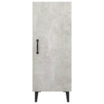 vidaXL Servantă, gri beton, 34,5x34x90 cm, lemn compozit vidaXL Servantă, gri beton, 34,5x34x90 cm, lemn compozit