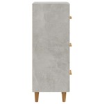 vidaXL Servantă, gri beton, 34,5x34x90 cm, lemn compozit vidaXL Servantă, gri beton, 34,5x34x90 cm, lemn compozit