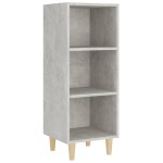 vidaXL Servantă, gri beton, 34,5x32,5x90 cm, lemn compozit vidaXL Servantă, gri beton, 34,5x32,5x90 cm, lemn compozit
