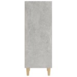 vidaXL Servantă, gri beton, 34,5x32,5x90 cm, lemn compozit vidaXL Servantă, gri beton, 34,5x32,5x90 cm, lemn compozit