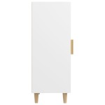 vidaXL Servantă, alb, 34,5x34x90 cm, lemn compozit vidaXL Servantă, alb, 34,5x34x90 cm, lemn compozit