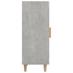 vidaXL Servantă, gri beton, 34,5x34x90 cm, lemn compozit vidaXL Servantă, gri beton, 34,5x34x90 cm, lemn compozit