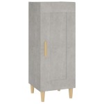 vidaXL Servantă, gri beton, 34,5x34x90 cm, lemn compozit vidaXL Servantă, gri beton, 34,5x34x90 cm, lemn compozit