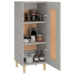 vidaXL Servantă, gri beton, 34,5x34x90 cm, lemn compozit vidaXL Servantă, gri beton, 34,5x34x90 cm, lemn compozit