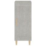 vidaXL Servantă, gri beton, 34,5x34x90 cm, lemn compozit vidaXL Servantă, gri beton, 34,5x34x90 cm, lemn compozit