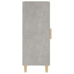 vidaXL Servantă, gri beton, 34,5x34x90 cm, lemn compozit vidaXL Servantă, gri beton, 34,5x34x90 cm, lemn compozit