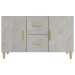 vidaXL Servantă, gri beton, 100x36x60 cm, lemn prelucrat vidaXL Servantă, gri beton, 100x36x60 cm, lemn prelucrat