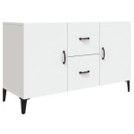 vidaXL Servantă, alb, 100x36x60 cm, lemn compozit vidaXL Servantă, alb, 100x36x60 cm, lemn compozit