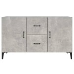 vidaXL Servantă, gri beton, 100x36x60 cm, lemn compozit