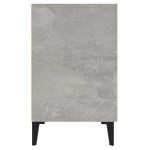 vidaXL Servantă, gri beton, 100x36x60 cm, lemn compozit