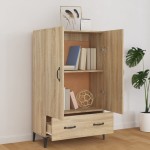 vidaXL Dulap înalt, stejar sonoma, 70x31x115 cm, lemn prelucrat vidaXL Dulap înalt, stejar sonoma, 70x31x115 cm, lemn prelucrat