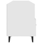 vidaXL Comodă TV, alb, 102x35x50 cm, lemn compozit