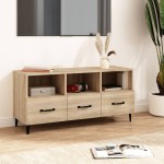 vidaXL Comodă TV, stejar sonoma, 102x35x50 cm, lemn compozit vidaXL Comodă TV, stejar sonoma, 102x35x50 cm, lemn compozit