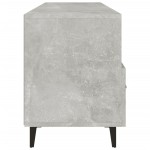 vidaXL Comodă TV, gri beton, 102x35x50 cm, lemn compozit vidaXL Comodă TV, gri beton, 102x35x50 cm, lemn compozit