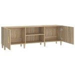 vidaXL Comodă TV, stejar sonoma, 150x30x50 cm, lemn compozit vidaXL Comodă TV, stejar sonoma, 150x30x50 cm, lemn compozit